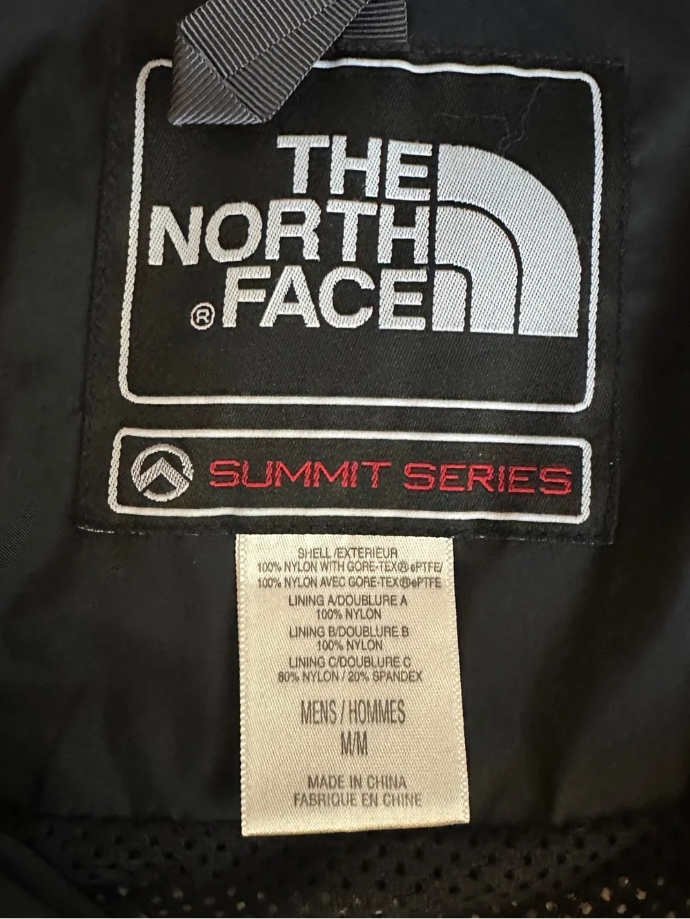 Vintage The North Face Summit Series Gore-Tex XCR Jacket Mens M Hooded
